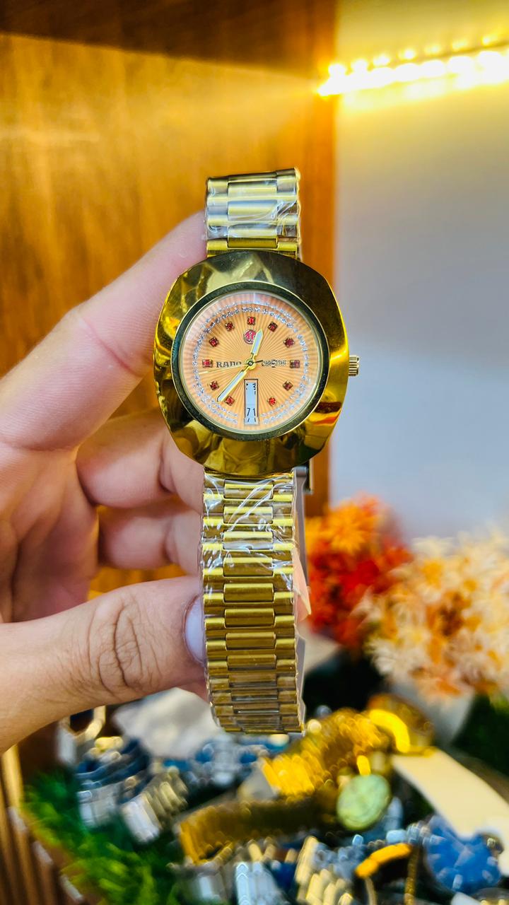 RADO Golden Stainless Steel Men's Watch