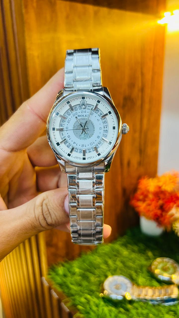 ROLEX Prestige Steel Classic Men's Watch
