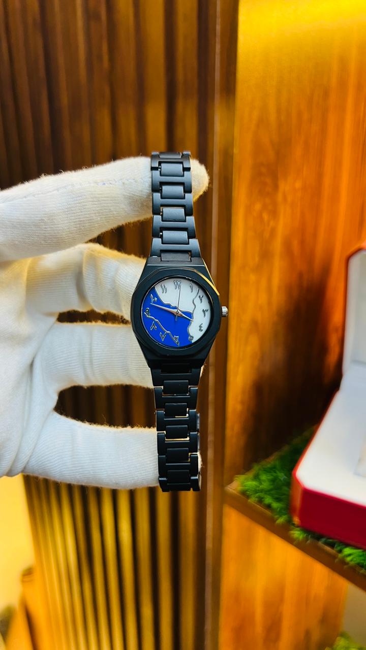 Aura Marble Dial Men's Watch
