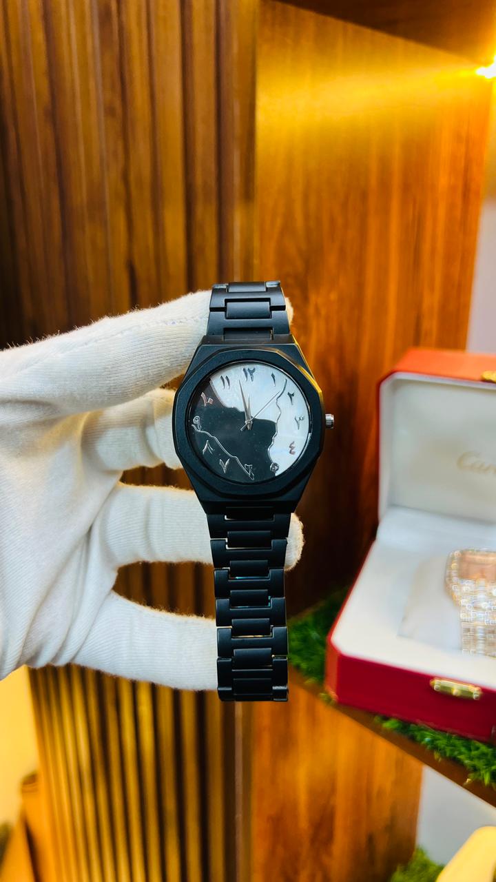 Aura Marble Dial Men's Watch