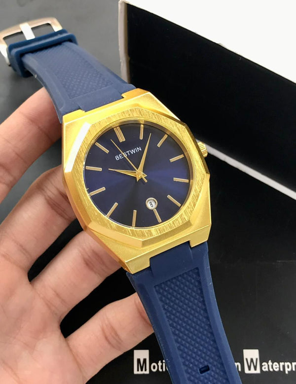 BESTWIN Silicone Strap Watch