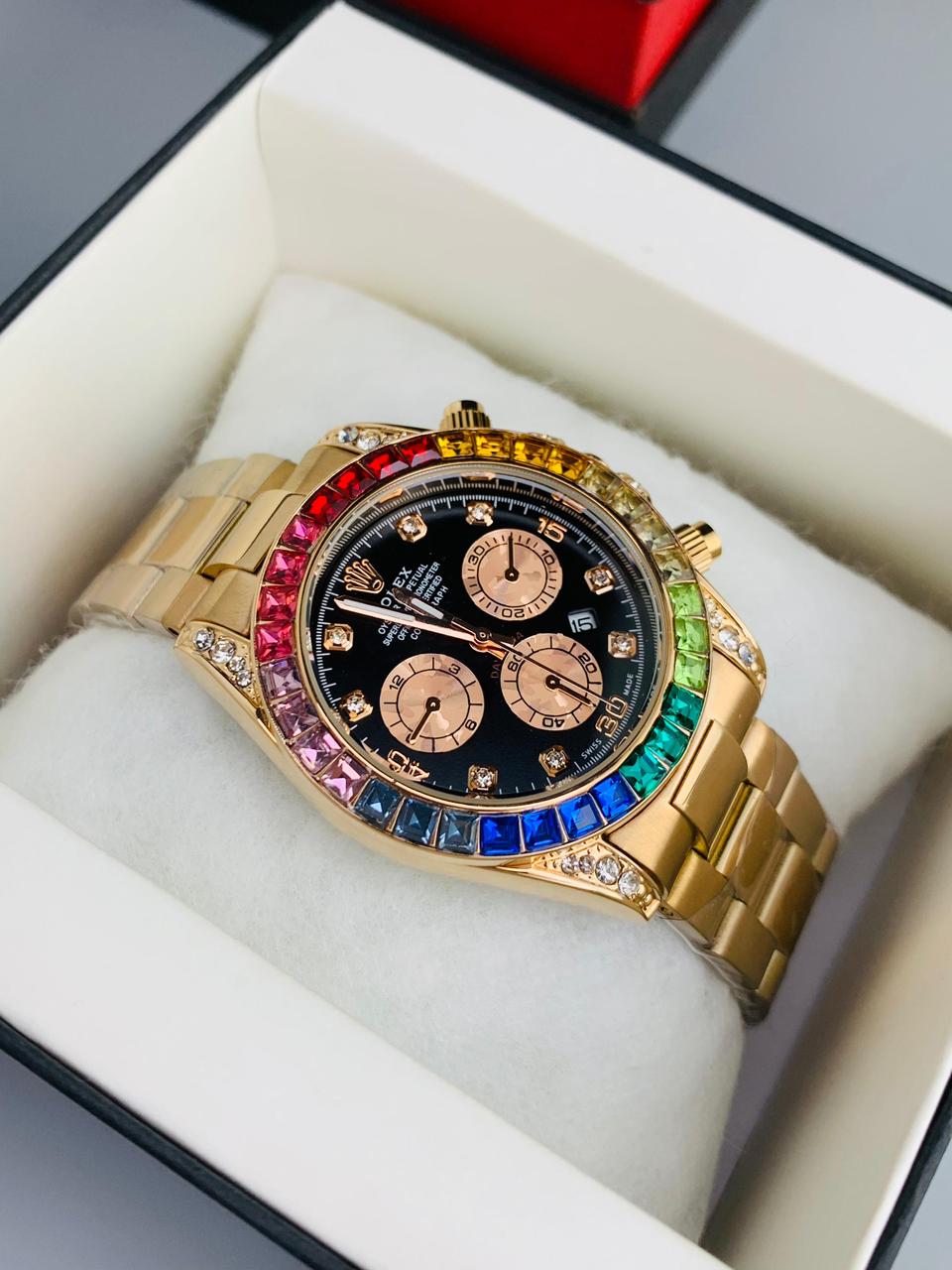 ROLEX Daytona - Stone Dial Men's Watch